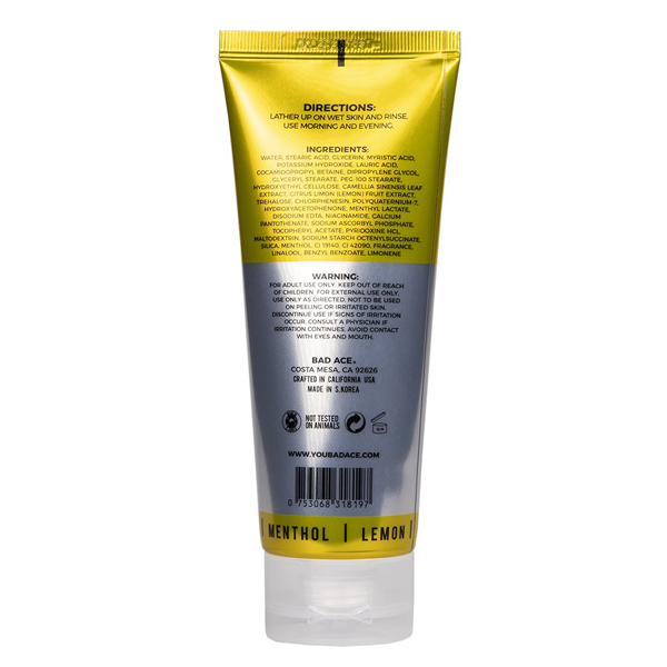 men face wash