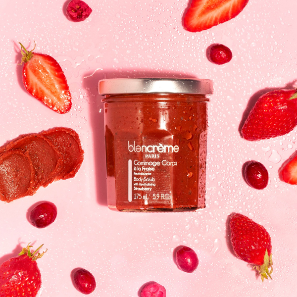 strawberry scrub