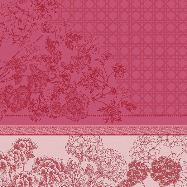 pink napkin