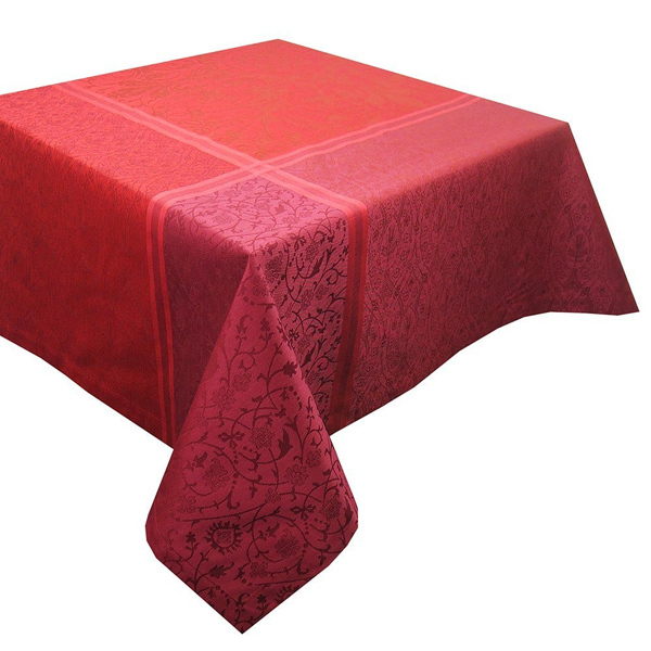 red Tablecloth