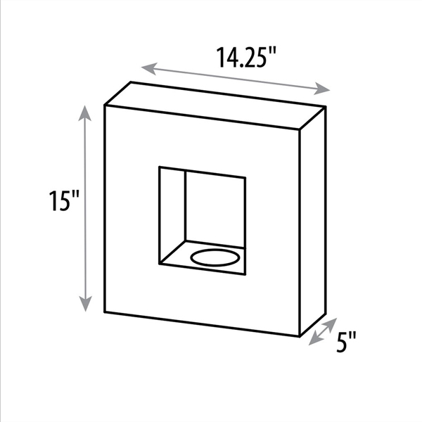 frame candle