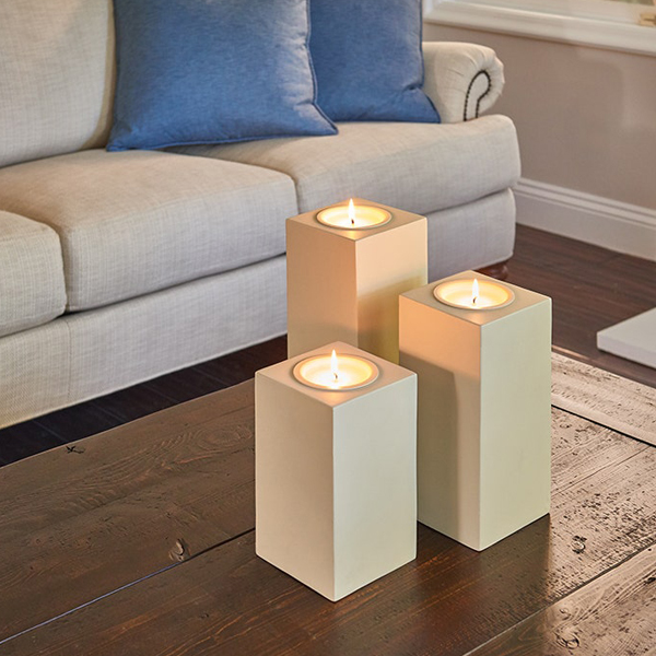 rectangle collection candles