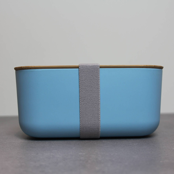 blue lunch box