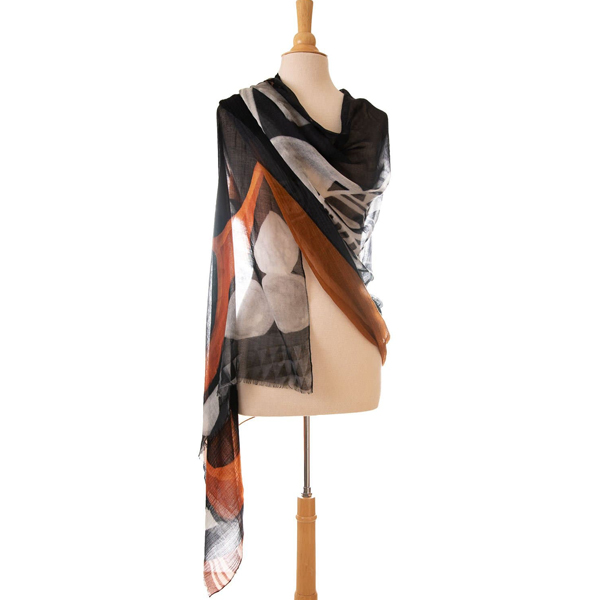 chiara grey scarf