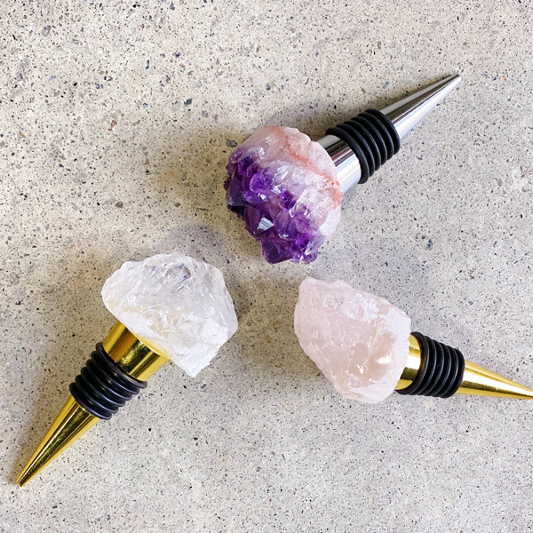 rose quartz stopper