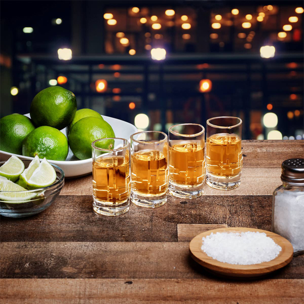triangle shot glass