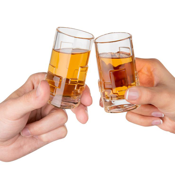 triangle shot glass