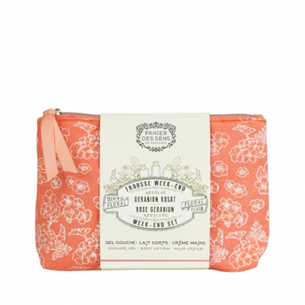 rose geranium travel set