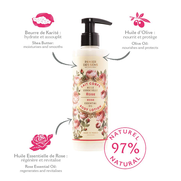 rose body lotion