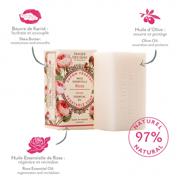 rose soap